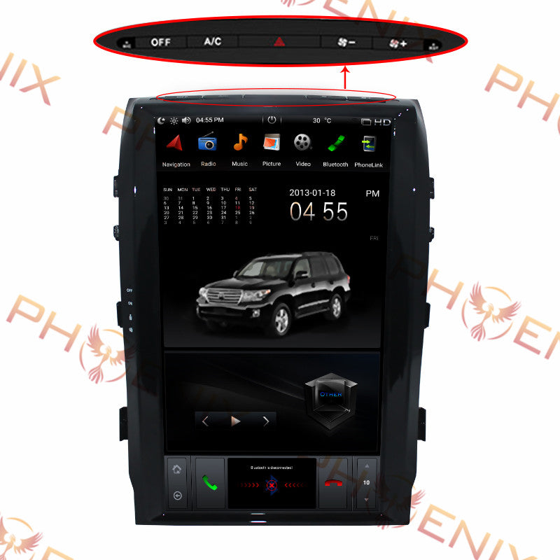 [ PX6 six-core ] 17" Vertical Screen Android 9 Fast boot Navi Radio for Toyota Land Cruiser LC200 2008 - 2015 ebay amazon alibaba aliexpress rhino radios car toys CarPlayNav infotaiment crutchfield best buy walmart stinger carplaymart mergescreen 4x4 shop canada Idoing ddp motorsports ridies AWESAFE american trucks americantrucks temu SquareWheels Automotive SquareWheelsauto