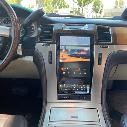 13.6" Android 12 VERTICAL SCREEN Navigation Radio for Cadillac Escalade 2007 - 2014 In-Dash audio/video players head unit stereo online Phoenix Automotive Android Radio Tesla-style T-style XL Large screen Vertical screen big screen Linkswell inc x knob joying Aucar auto AutoTecPro Navigation Systems Rhino dasaita American muscle nifty city merge screens seicane car radio