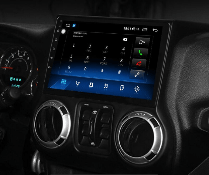 10.1" Android 9 Navigation Radio for Jeep Wrangler 2011 - 2014 In-Dash audio/video players head unit stereo online Phoenix Automotive Android Radio Tesla-style T-style XL Large screen Vertical screen big screen Linkswell inc x knob joying Aucar auto AutoTecPro Navigation Systems Rhino dasaita American muscle nifty city merge screens seicane car radio