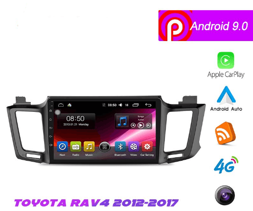 10.1" Android 9 Navigation Radio for Toyota RAV4 2012 - 2017 - Smart Car Stereo Radio Navigation | In-Dash audio/video players online - Phoenix Automotive