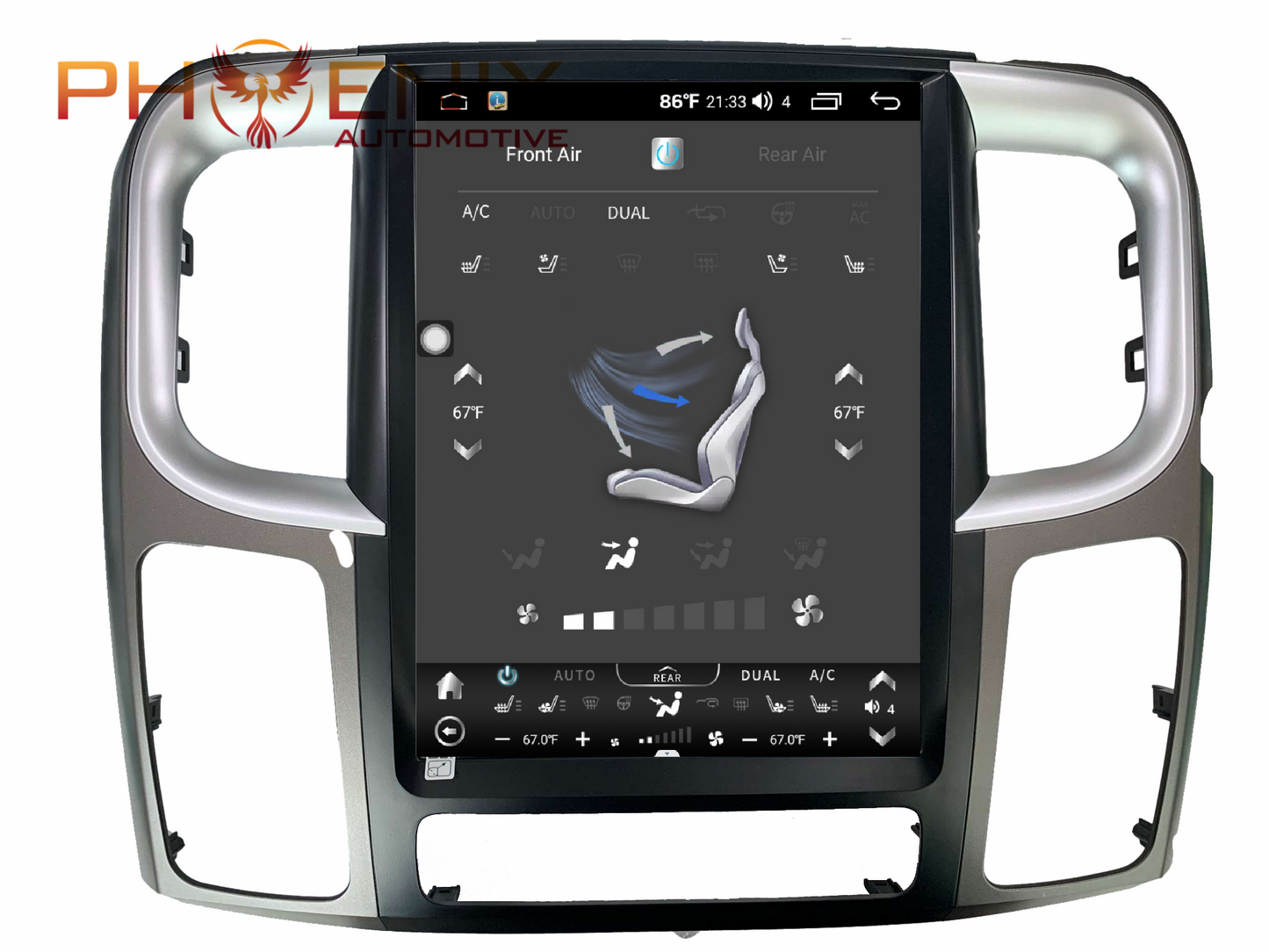 [New style] 13.1“ / 13" Android 13 Fast boot Vertical Screen Navi Radio for Dodge Ram 2009 - 2018 - Smart Car Stereo Radio Navigation | In-Dash audio/video players online - Phoenix Automoti