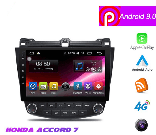 10.1" Android 9 Navigation Radio for Honda Accord 7 Gen - Smart Car Stereo Radio Navigation | In-Dash audio/video players online - Phoenix Automotive