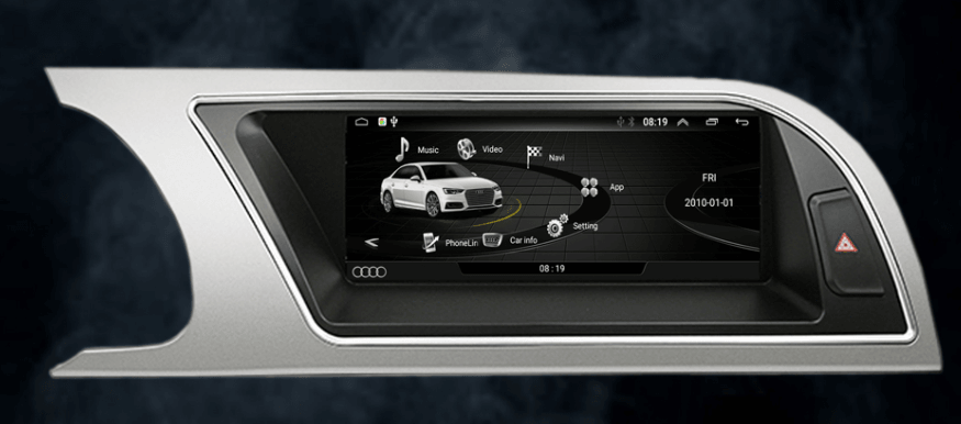 8.8" Android Navigation Radio for Audi A4L A5 Rs5 2013-2016 In-Dash audio/video players head unit stereo online Phoenix Automotive Android Radio Tesla-style T-style XL Large screen Vertical screen big screen Linkswell inc x knob joying Aucar auto AutoTecPro Navigation Systems Rhino dasaita American muscle nifty city merge screens seicane car radio