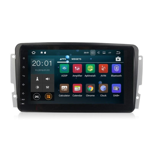 8" Octa-Core Android Navigation Radio for Mercedes-Benz CLK SLK ML G 1998 - 2004 - Smart Car Stereo Radio Navigation | In-Dash audio/video players online - Phoenix Automotive