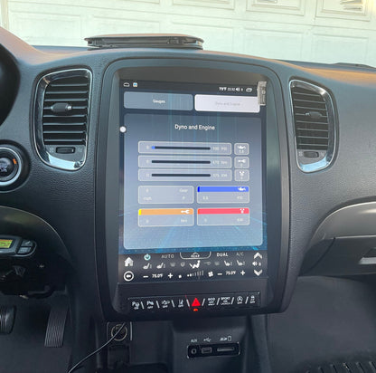 [ New ] 13” Android 13 Vertical Screen Navigation Radio for Dodge Durango 2011 - 2020 In-Dash audio/video players head unit stereo online Phoenix Automotive Android Radio Tesla-style T-style XL Large screen Vertical screen big screen Linkswell inc x knob joying Aucar auto AutoTecPro Navigation Systems Rhino dasaita American muscle nifty city merge screens seicane car radio