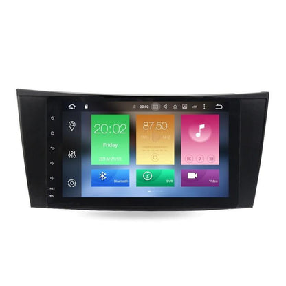 8" Octa-Core Android Navigation Radio for Mercedes-Benz E-class 2003 - 2008 ebay amazon alibaba aliexpress rhino radios car toys CarPlayNav infotaiment crutchfield best buy walmart stinger carplaymart mergescreen 4x4 shop canada Idoing ddp motorsports ridies AWESAFE american trucks americantrucks temu SquareWheels Automotive SquareWheelsauto