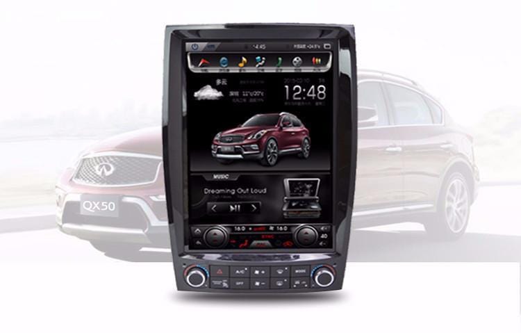 [PX6 Six-core] 12.1" Vertical Screen Android 9 Fast Boot Navi Radio for Infiniti QX50 EX35 EX37 2014 - 2017 ebay amazon alibaba aliexpress rhino radios car toys CarPlayNav infotaiment crutchfield best buy walmart stinger carplaymart mergescreen 4x4 shop canada Idoing ddp motorsports ridies AWESAFE american trucks americantrucks temu SquareWheels Automotive SquareWheelsauto