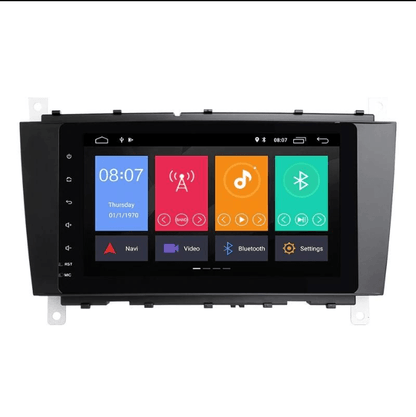 8" Quad core Android Navigation Radio for Mercedes-Benz CLK C-class G series 2004 - 2012 In-Dash audio/video players head unit stereo online Phoenix Automotive Android Radio Tesla-style T-style XL Large screen Vertical screen big screen Linkswell inc x knob joying Aucar auto AutoTecPro Navigation Systems Rhino dasaita American muscle nifty city merge screens seicane car radio