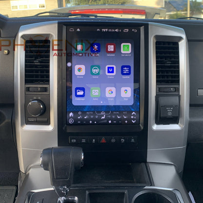 [Open box] 12.1“/ 13" Android 12 Fast boot Vertical Screen Navi Radio for Dodge Ram 2009 - 2018 In-Dash audio/video players head unit stereo online Phoenix Automotive Android Radio Tesla-style T-style XL Large screen Vertical screen big screen Linkswell inc x knob joying Aucar auto AutoTecPro Navigation Systems Rhino dasaita American muscle nifty city merge screens seicane car radio